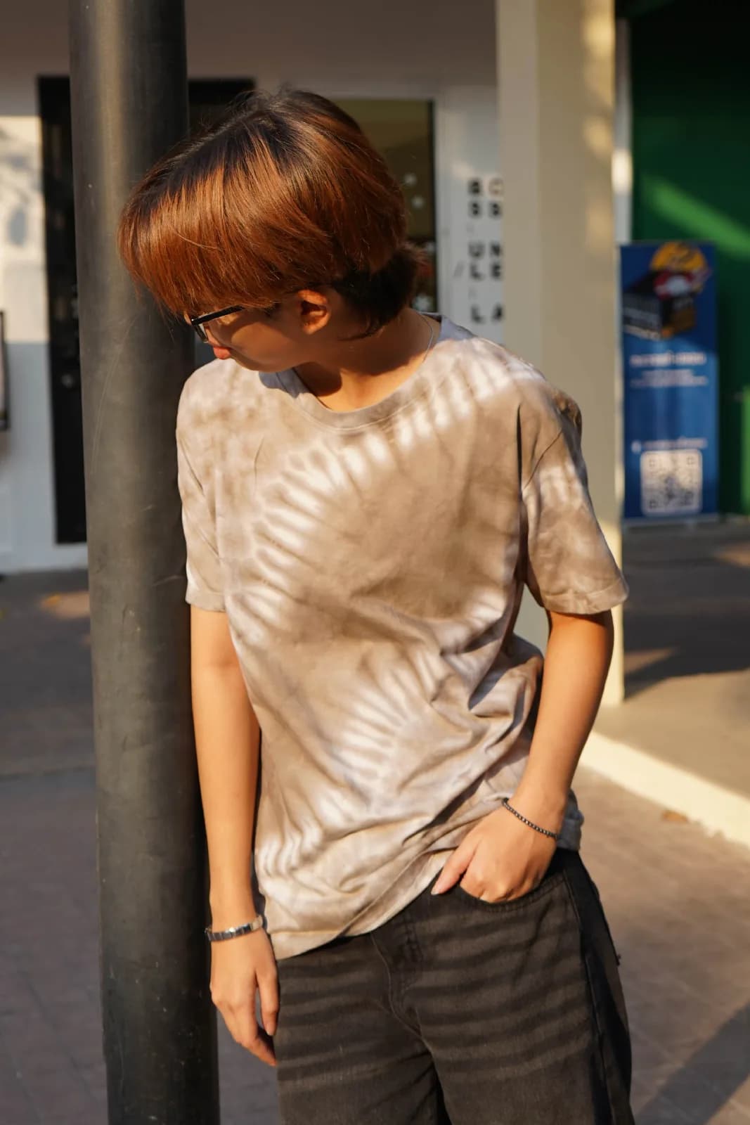 เสื้อมัดย้อมใบเทียม